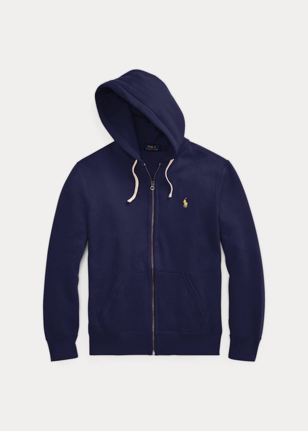 Men's Polo Ralph Lauren Cotton-Blend-Fleece Hoodies | 209538GJY